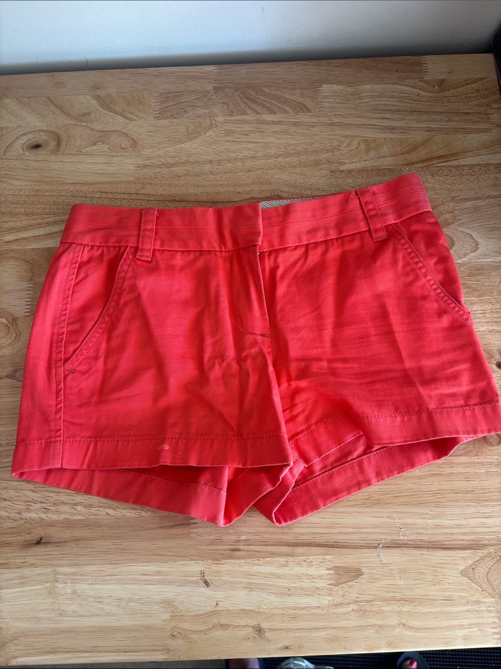 JCrew Chino Red  Shorts